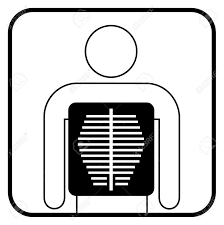 chest x-ray symbol